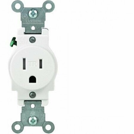 GORGEOUSGLOW Mfg R52-T5015-0WS Tamper Resistant Outlet, White GO1609848
